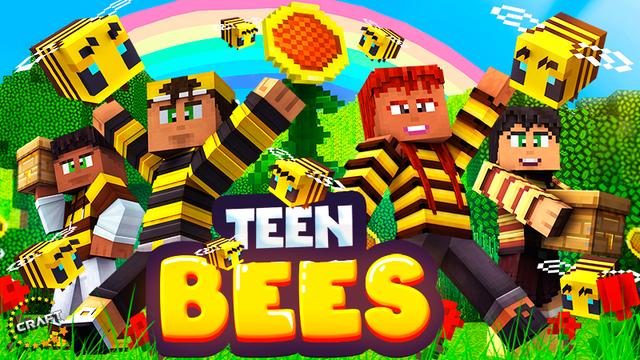 Thumbnail of the Minecraft Bedrock Marketplace product Teen Bees created by The Craft Stars.