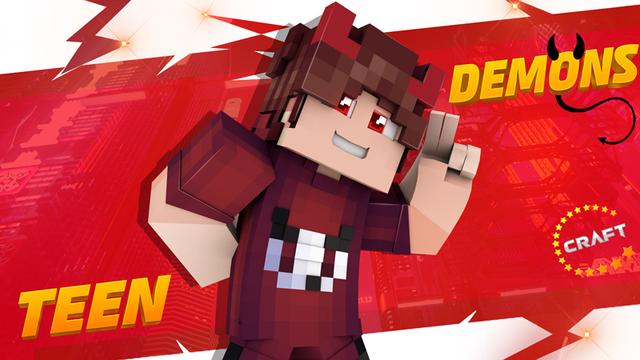 Thumbnail of the Minecraft Bedrock Marketplace product Teen Demons created by The Craft Stars.