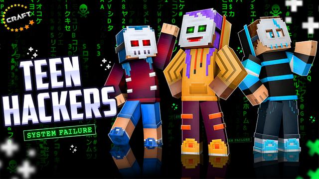 Thumbnail of the Minecraft Bedrock Marketplace product Teen Hackers created by The Craft Stars.