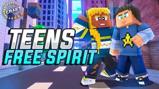 Thumbnail of the Minecraft Bedrock Marketplace product Teens Free Spirit created by The Craft Stars.