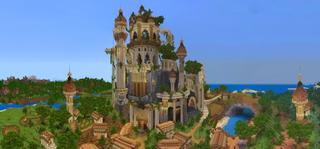 Panorama of the Minecraft Bedrock Marketplace product The Lost Civilization created by The Craft Stars.
