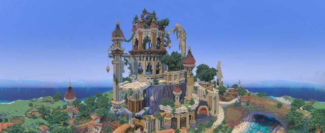 Panorama of the Minecraft Bedrock Marketplace product The Lost Civilization created by The Craft Stars.