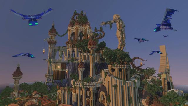 Screenshot of the Minecraft Bedrock Marketplace product The Lost Civilization created by The Craft Stars.