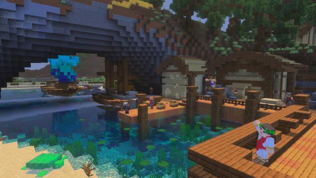 Screenshot of the Minecraft Bedrock Marketplace product The Lost Civilization created by The Craft Stars.