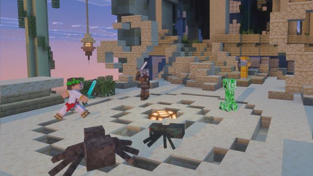 Screenshot of the Minecraft Bedrock Marketplace product The Lost Civilization created by The Craft Stars.