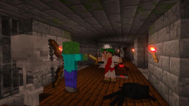 Screenshot of the Minecraft Bedrock Marketplace product The Lost Civilization created by The Craft Stars.
