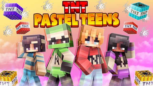 Thumbnail of the Minecraft Bedrock Marketplace product TNT Pastel Teens created by The Craft Stars.