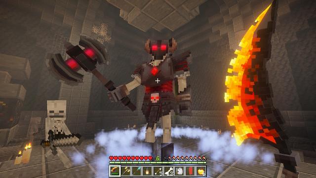 Screenshot of the Minecraft Bedrock Marketplace product Towers & Dungeons Add-On created by The Craft Stars.