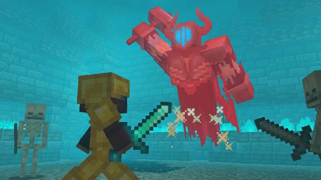 Screenshot of the Minecraft Bedrock Marketplace product Towers & Dungeons Add-On created by The Craft Stars.