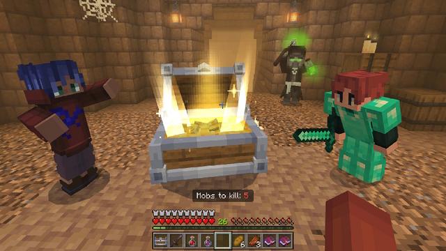 Screenshot of the Minecraft Bedrock Marketplace product Towers & Dungeons Add-On created by The Craft Stars.