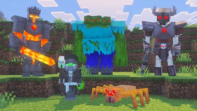 Screenshot of the Minecraft Bedrock Marketplace product Towers & Dungeons Add-On created by The Craft Stars.