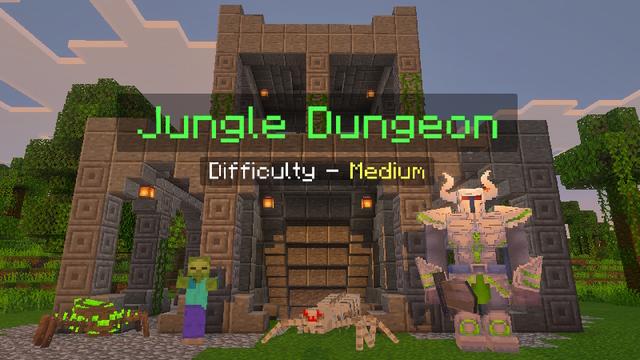 Screenshot of the Minecraft Bedrock Marketplace product Towers & Dungeons Add-On created by The Craft Stars.