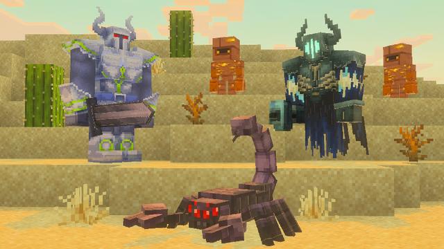 Screenshot of the Minecraft Bedrock Marketplace product Towers & Dungeons Add-On created by The Craft Stars.