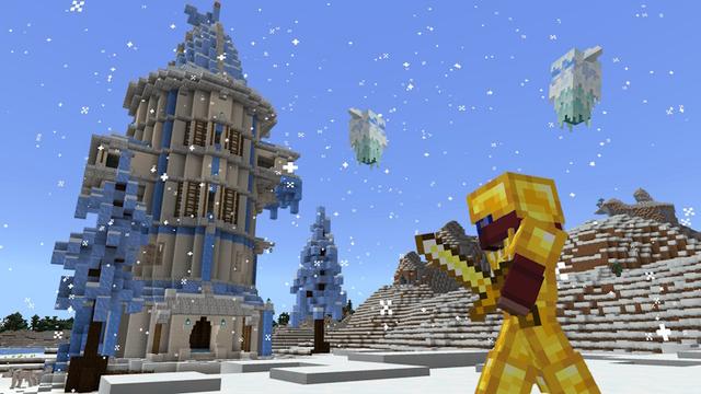 Screenshot of the Minecraft Bedrock Marketplace product Towers & Dungeons created by The Craft Stars.