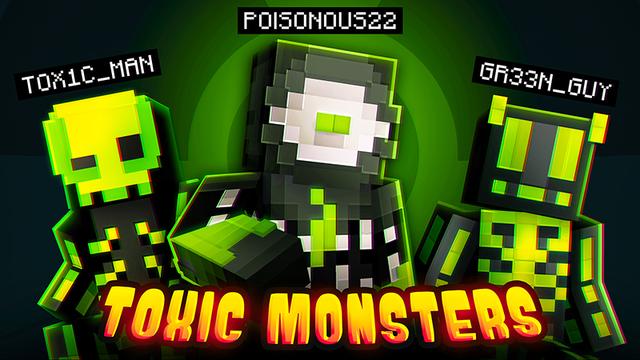 Thumbnail of the Minecraft Bedrock Marketplace product Toxic Monsters created by The Craft Stars.