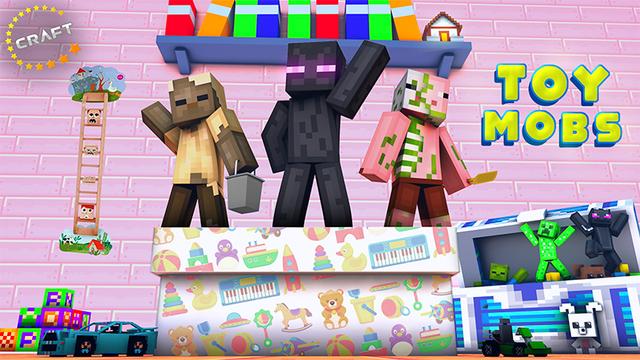 Thumbnail of the Minecraft Bedrock Marketplace product Toy Mobs created by The Craft Stars.