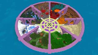Screenshot of the Minecraft Bedrock Marketplace product Transformed End Portal created by The Craft Stars.