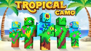 Thumbnail of the Minecraft Bedrock Marketplace product Tropical Camo created by The Craft Stars.