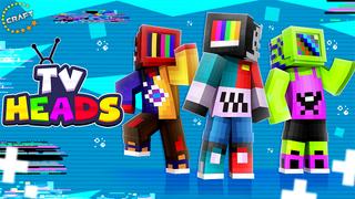 Thumbnail of the Minecraft Bedrock Marketplace product TV Heads created by The Craft Stars.