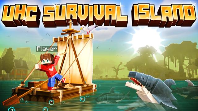 Thumbnail of the Minecraft Bedrock Marketplace product UHC Survival Island created by The Craft Stars.