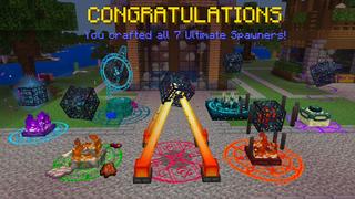 Screenshot of the Minecraft Bedrock Marketplace product Ultimate OP Spawners created by The Craft Stars.