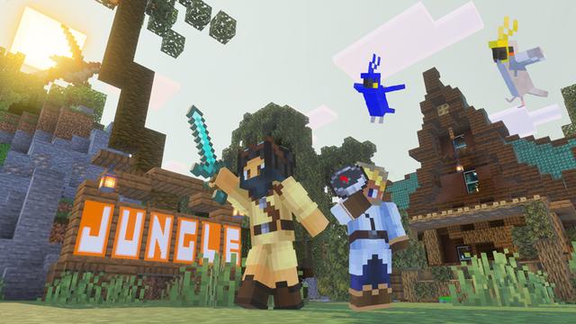 Screenshot of the Minecraft Bedrock Marketplace product Ultimate Survival Biomes created by The Craft Stars.