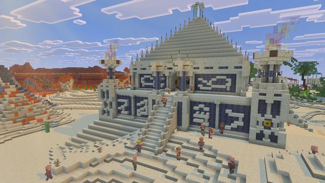 Screenshot of the Minecraft Bedrock Marketplace product Ultimate Survival Biomes created by The Craft Stars.
