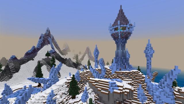 Screenshot of the Minecraft Bedrock Marketplace product Ultimate Survival Biomes created by The Craft Stars.