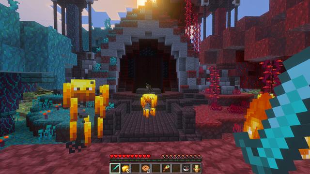 Screenshot of the Minecraft Bedrock Marketplace product Ultimate Survival Biomes created by The Craft Stars.
