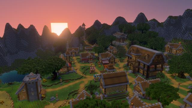 Screenshot of the Minecraft Bedrock Marketplace product Ultimate Village Survival created by The Craft Stars.
