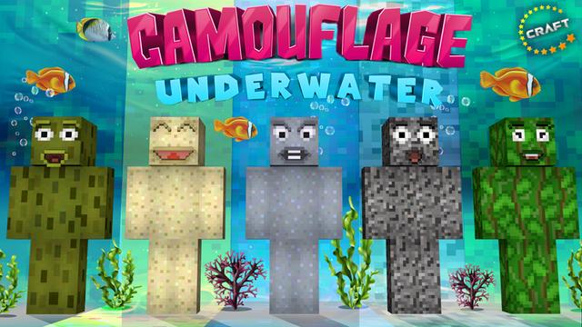 Thumbnail of the Minecraft Bedrock Marketplace product Underwater Camouflage created by The Craft Stars.