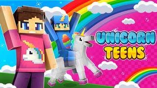 Thumbnail of the Minecraft Bedrock Marketplace product Unicorn Teens created by The Craft Stars.