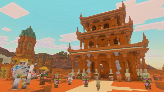 Screenshot of the Minecraft Bedrock Marketplace product Village Expansion Add-On created by The Craft Stars.