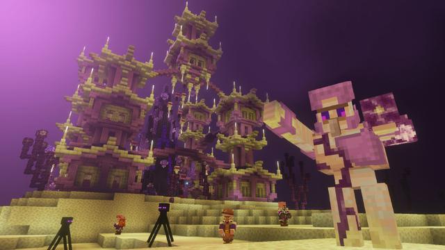 Screenshot of the Minecraft Bedrock Marketplace product Village Expansion Add-On created by The Craft Stars.