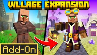 Thumbnail of the Minecraft Bedrock Marketplace product Village Expansion Add-On created by The Craft Stars.