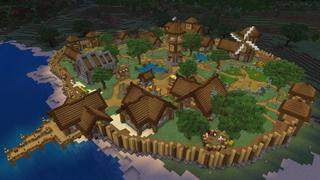 Screenshot of the Minecraft Bedrock Marketplace product Village created by The Craft Stars.