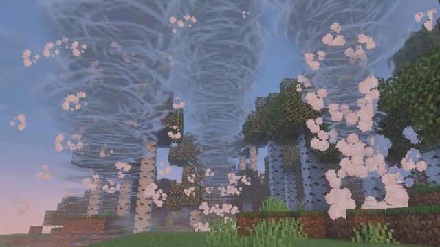 Screenshot of the Minecraft Bedrock Marketplace product Visual Effects Add-On created by The Craft Stars.