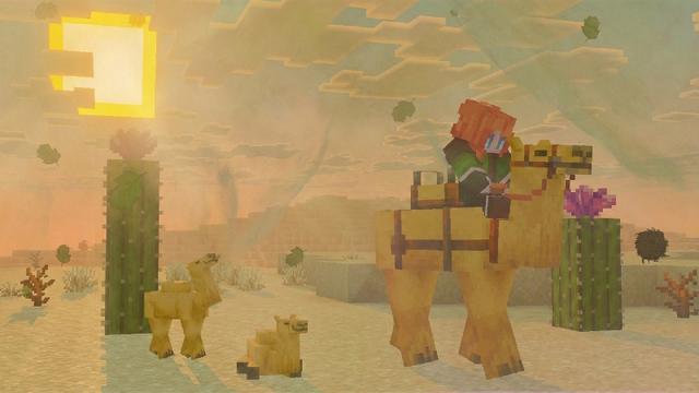 Screenshot of the Minecraft Bedrock Marketplace product Visual Effects Add-On created by The Craft Stars.