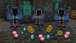 Screenshot of the Minecraft Bedrock Marketplace product Warden OP Traders created by The Craft Stars.