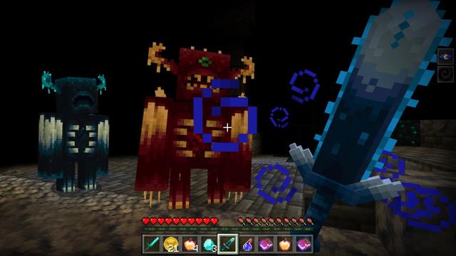 Screenshot of the Minecraft Bedrock Marketplace product Warden OP Traders created by The Craft Stars.