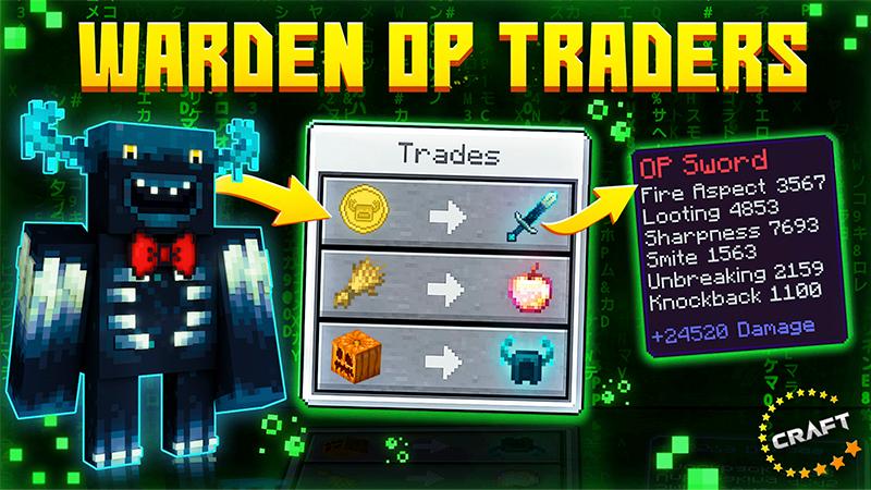 Warden OP Traders by The Craft Stars | CHUNK - Minecraft Bedrock ...