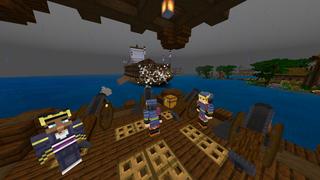 Screenshot of the Minecraft Bedrock Marketplace product Warship Empire - Battle Fleet created by The Craft Stars.