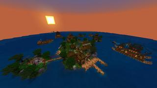 Screenshot of the Minecraft Bedrock Marketplace product Warship Empire - Battle Fleet created by The Craft Stars.