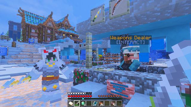 Screenshot of the Minecraft Bedrock Marketplace product Winter Biomes - Mash-Up created by The Craft Stars.