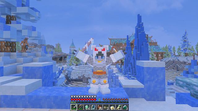 Screenshot of the Minecraft Bedrock Marketplace product Winter Biomes - Mash-Up created by The Craft Stars.