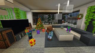 Screenshot of the Minecraft Bedrock Marketplace product Winter Mansion created by The Craft Stars.