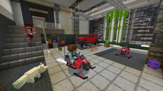 Screenshot of the Minecraft Bedrock Marketplace product Winter Mansion created by The Craft Stars.