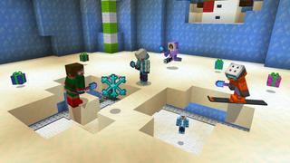 Screenshot of the Minecraft Bedrock Marketplace product Winter Underground Base created by The Craft Stars.