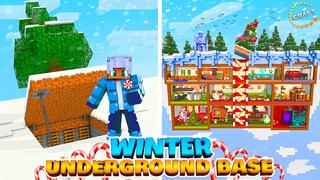 Thumbnail of the Minecraft Bedrock Marketplace product Winter Underground Base created by The Craft Stars.