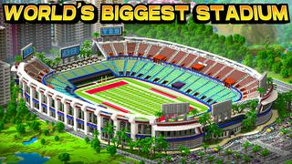 Thumbnail of the Minecraft Bedrock Marketplace product World's Biggest Stadium created by The Craft Stars.